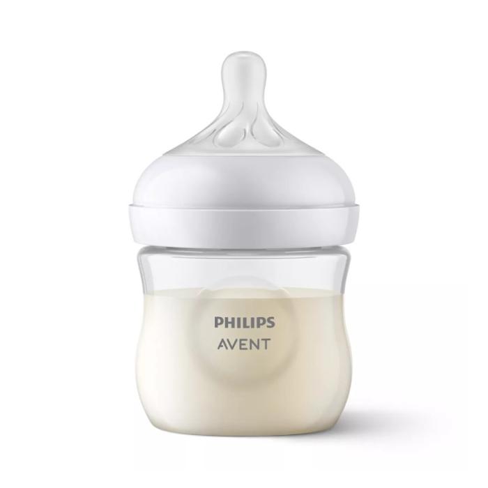 PHILIPS AVENT Natural Response zīdaiņu barošanas pudelīte, jaundzimušā knupītis, 0m+ 125ml