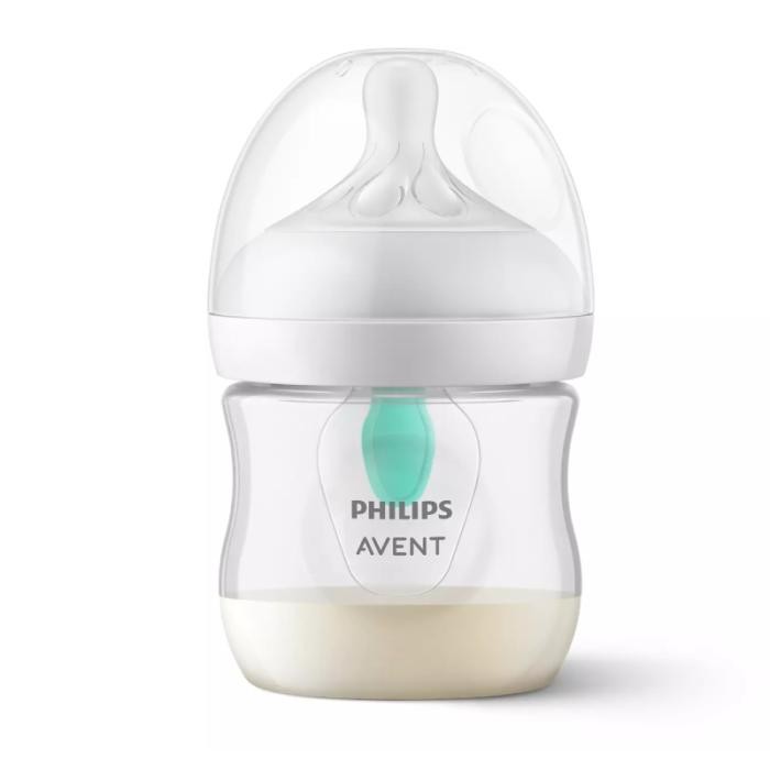 PHILIPS AVENT Natural Response pretkoliku pudelīte ar AirFree vārstu, jaundzimušā knupītis, 0m+125ml