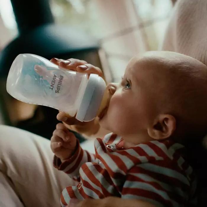 PHILIPS AVENT Natural Response pretkoliku pudelīte ar Airfree vārstu, lēnas plūsmas knupītis, 1m+ 260ml