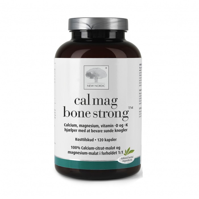 NEW NORDIC Cal mag bone strong kapsulas N120