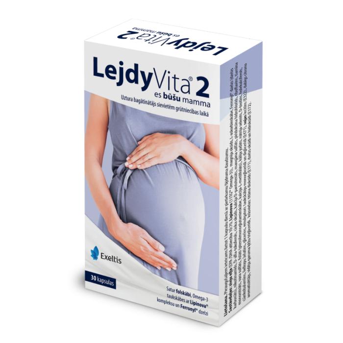 LEJDYVITA 2 es būšu mamma kapsulas N30