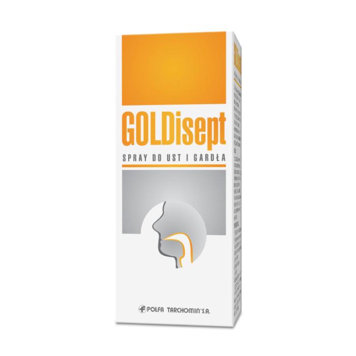 GOLDISEPT mutes un rīkles aerosols 25ml