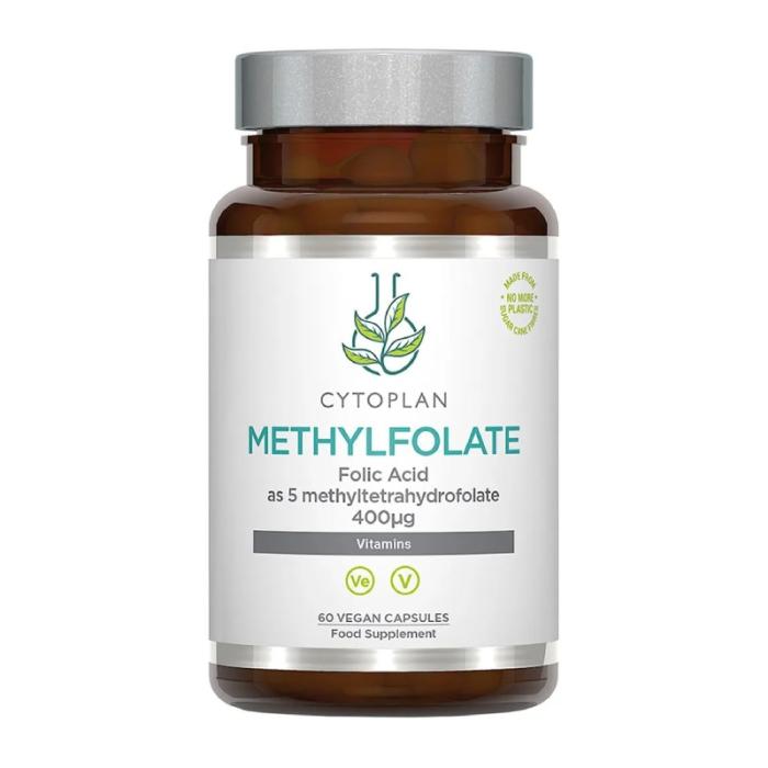 CYTOPLAN Methylfolate Folijskābe 400mcg kapsulas N60