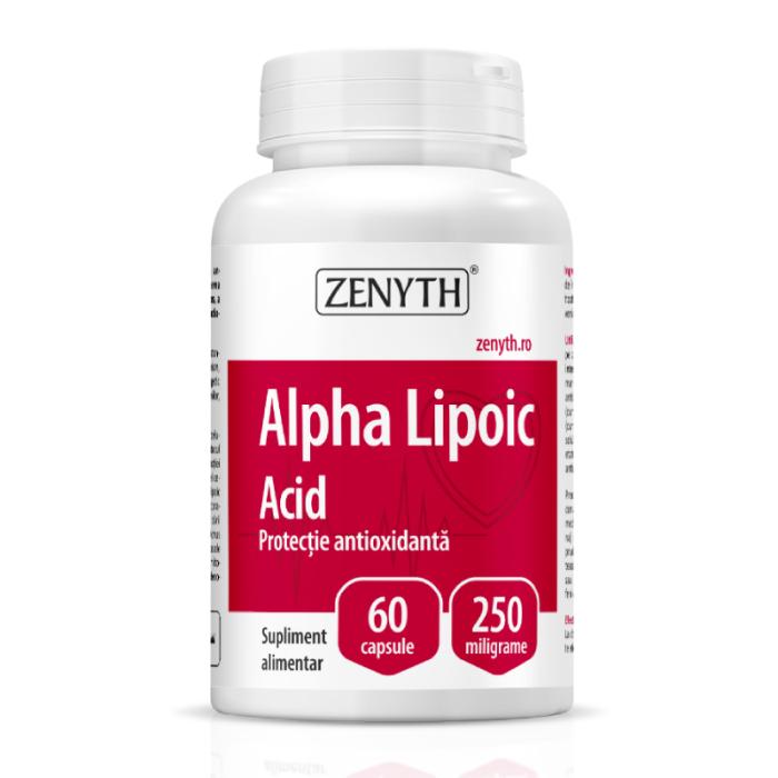 ZENYTH Alpha Lipoic Acid 250mg kapsulas N60