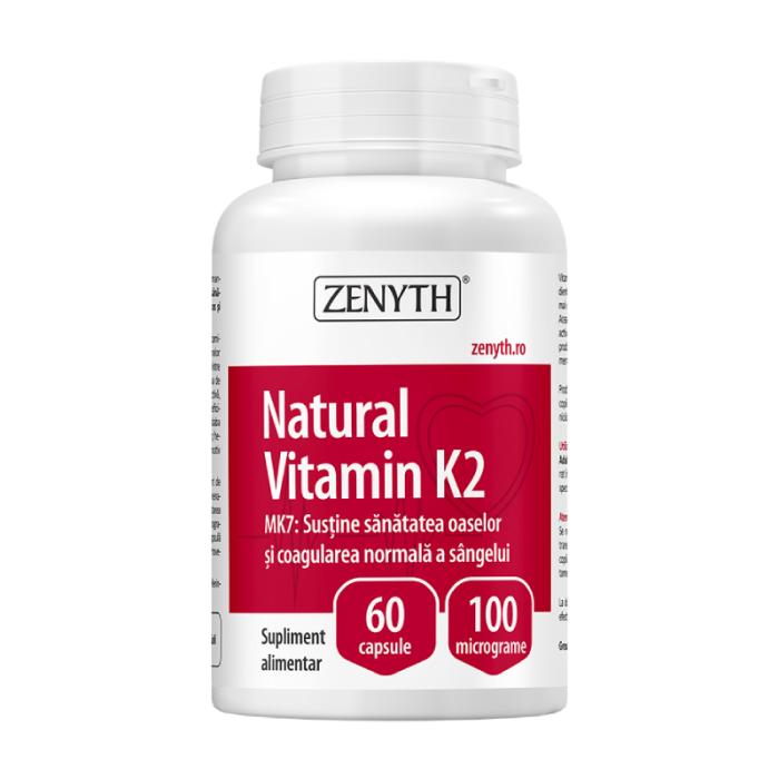 ZENYTH Natural Vitamin K2 100mcg kapsulas N60