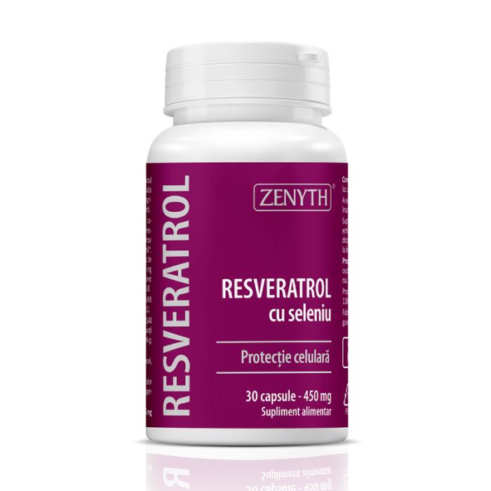 ZENYTH Resveratrols ar selēnu kapsulas N30