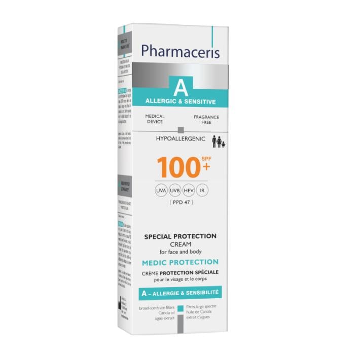 PHARMACERIS A Medic Protection SPF100+ krēms sejai un ķermenim 75ml