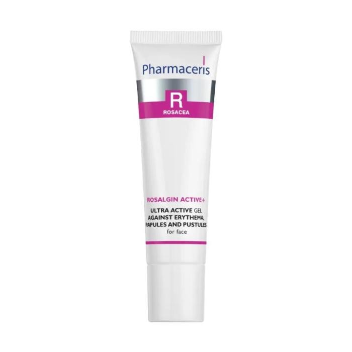 PHARMACERIS R Rosalgin Active+ gels pret eritēmu, papulām un pustulām 30ml