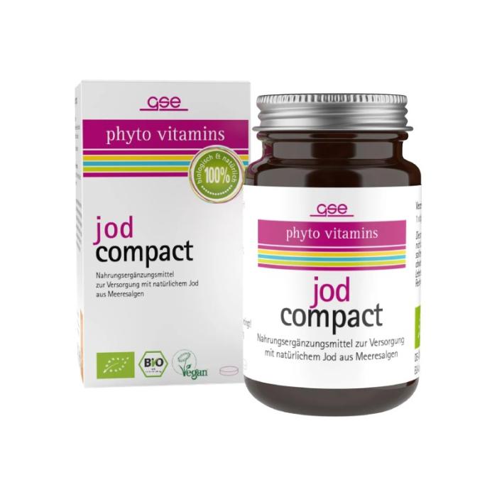 GSE Bio Jods no jūras aļģēm tabletes N120