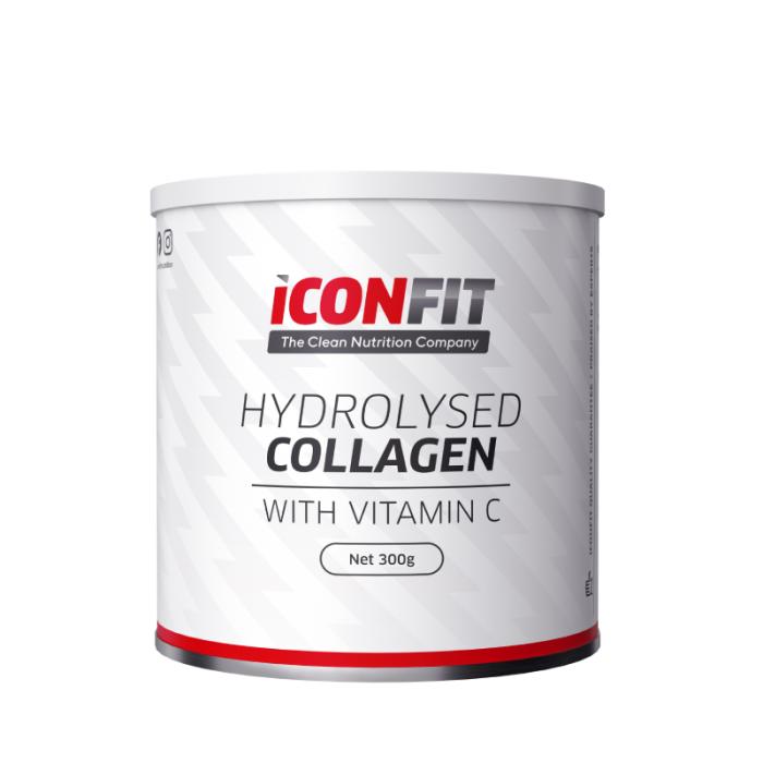 ICONFIT Hidrolizēts Kolagēns+C Vitamīns - bez garšas, pulveris 300g