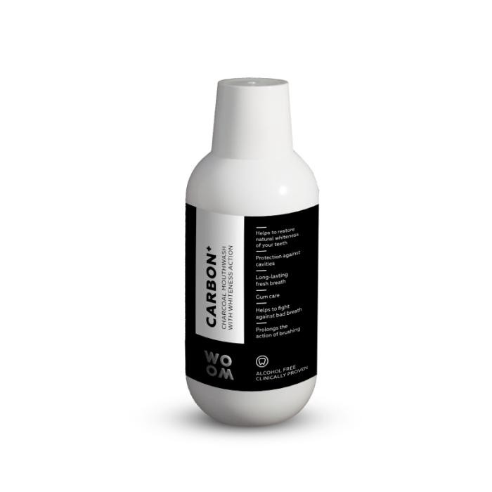 WOOM Carbon+ mutes skalojamais līdzeklis 500ml