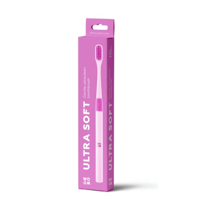 WOOM Ultra Soft Pink zobu birste