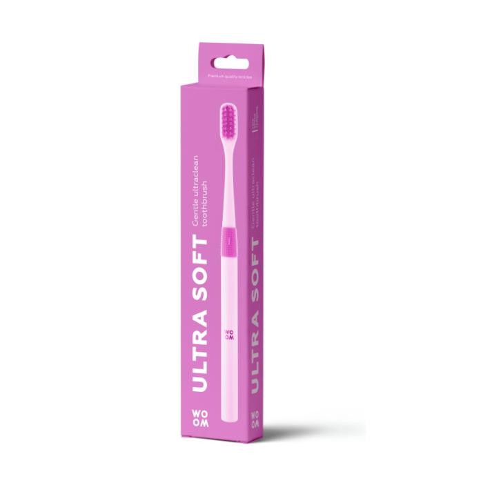 WOOM Ultra Soft Pink zobu birste