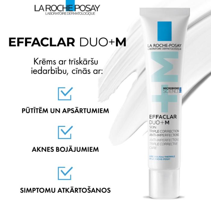 LA ROCHE-POSAY Effaclar DUO+M krēms 40ml