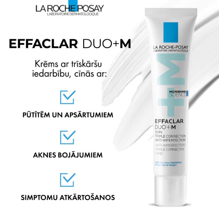 LA ROCHE-POSAY Effaclar DUO+M krēms 40ml