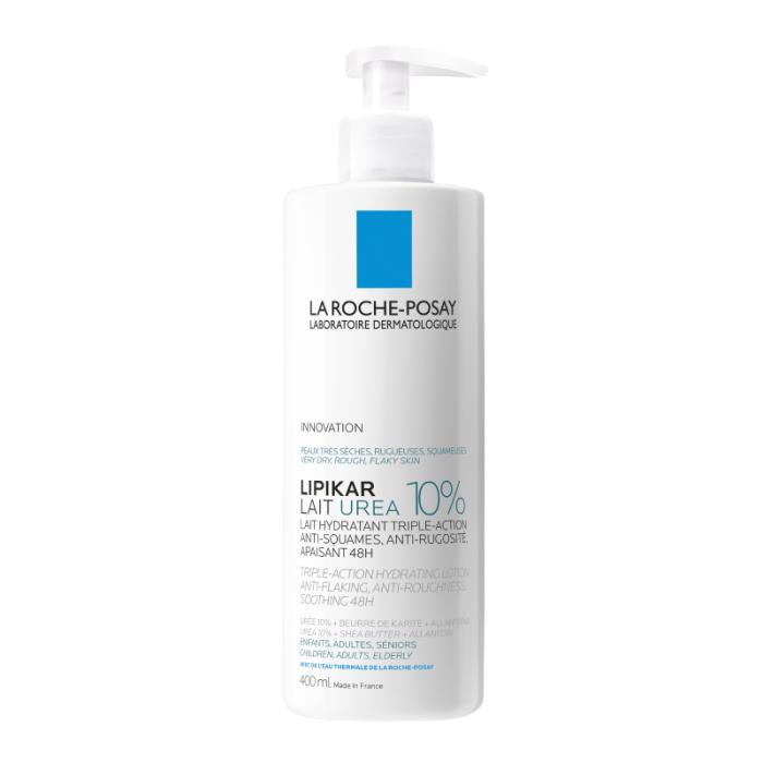 LA ROCHE-POSAY Lipikar Lait Urea 10% ķermeņa losjons 400ml