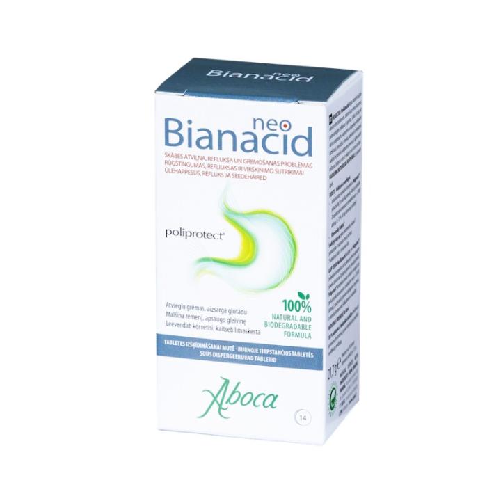 NEOBIANACID Adult mutē šķīstošās tabletes N14