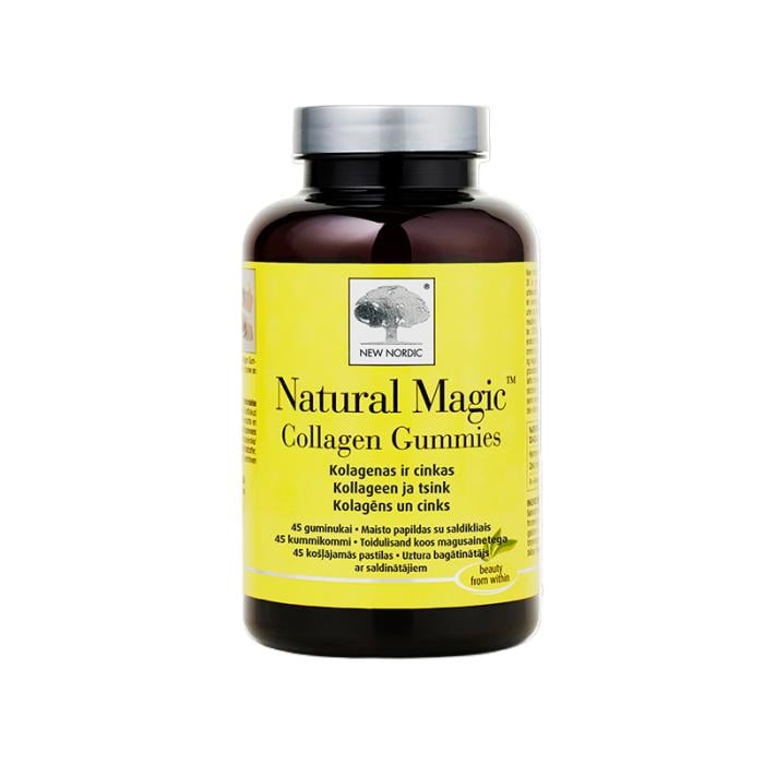 NEW NORDIC Natural Magic Collagen gummies košļājamās pastilas N45