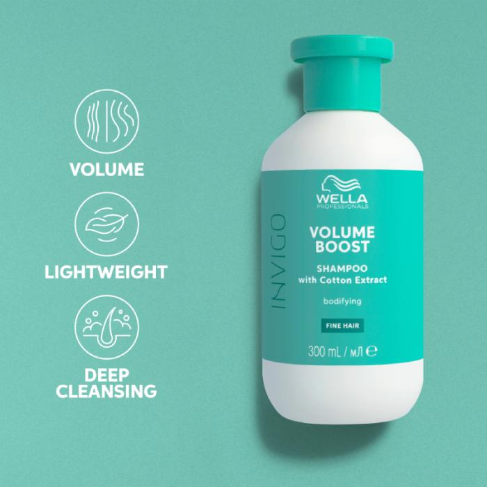 WELLA Invigo Volume Boost šampūns matu apjomam 300 ml