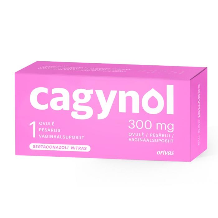 CAGYNOL 300mg pesārijs N1