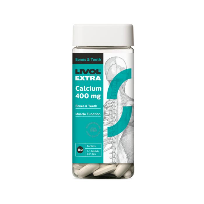 LIVOL EXTRA Calcium 400mg tabletes N180