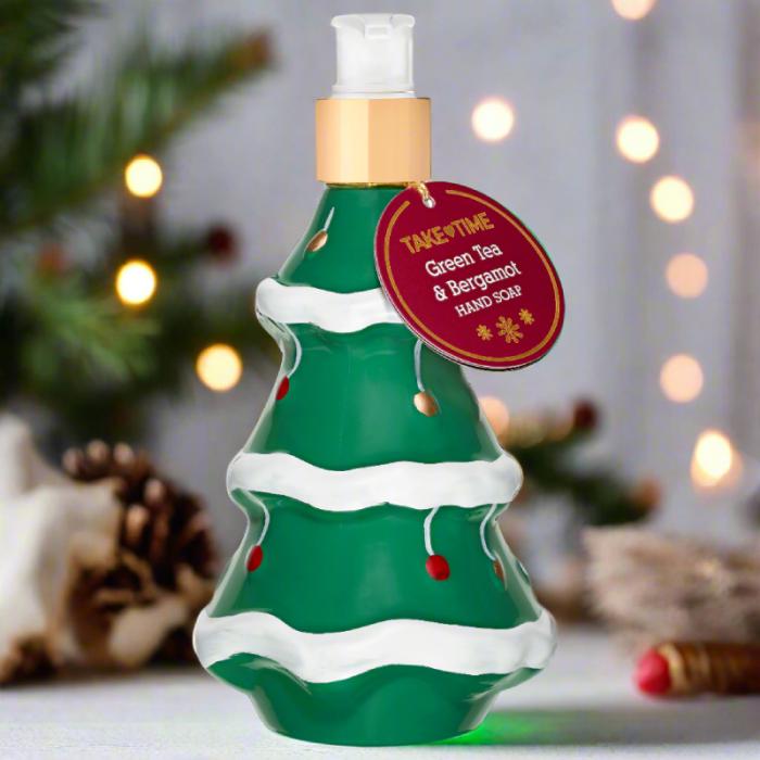 TAKE TIME Zaļās tējas un bergamota roku ziepes 300ml