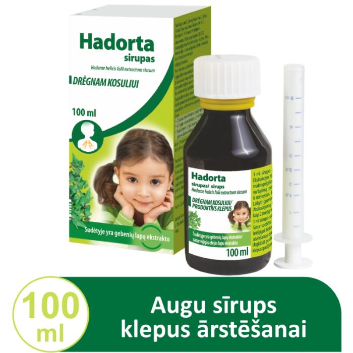 HADORTA 27,78mg/5ml sīrups 100ml