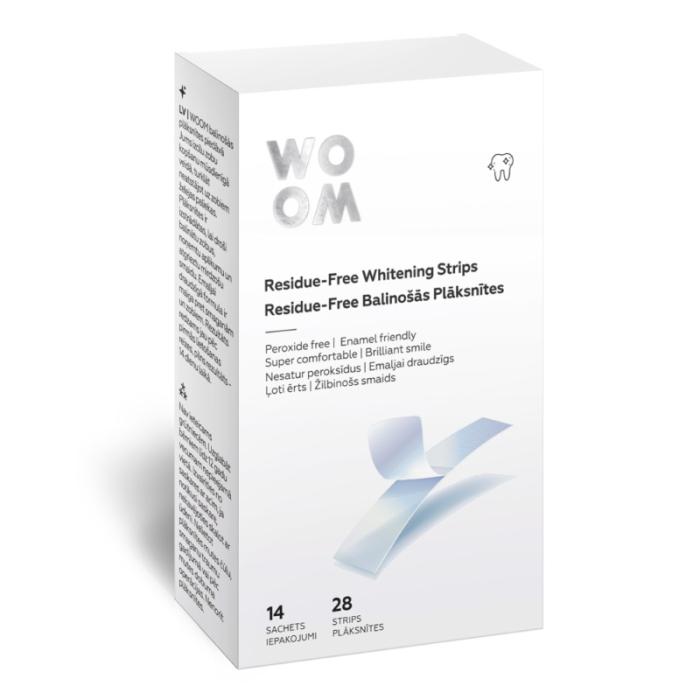 WOOM Residue-Free zobu balinošās plāksnītes N28