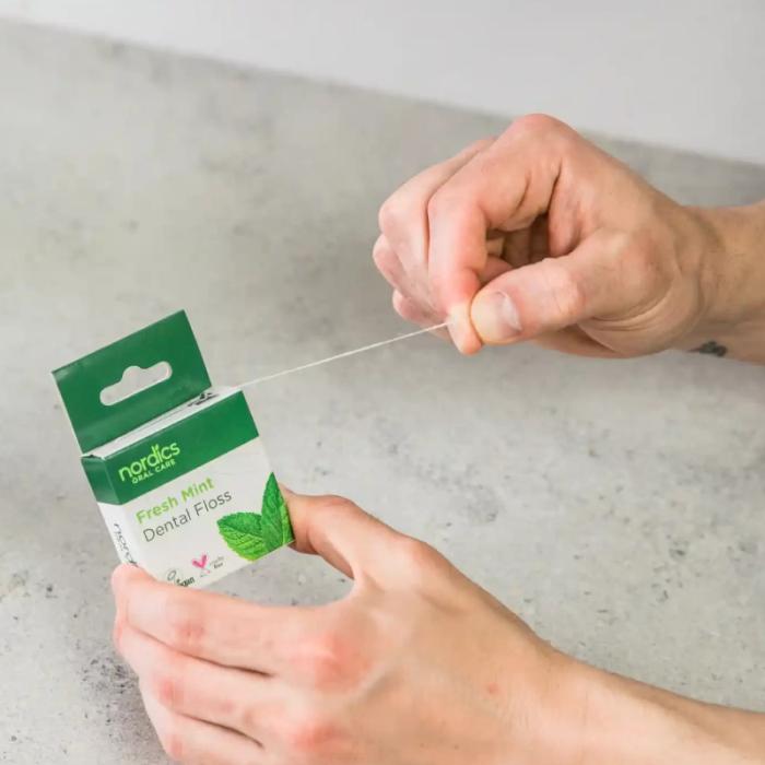 NORDICS Fresh Mint zobu diegs 30m.