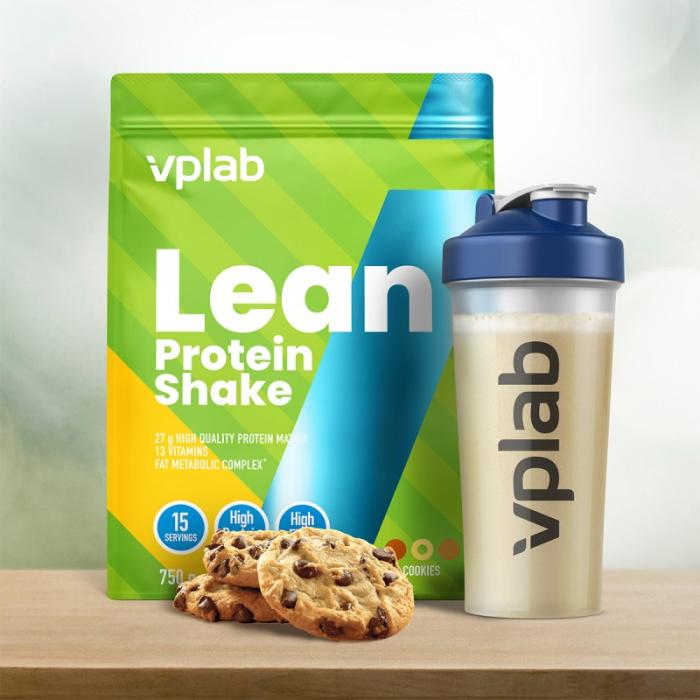 VPLAB Lean Protein Shake Cookies pulveris 750g
