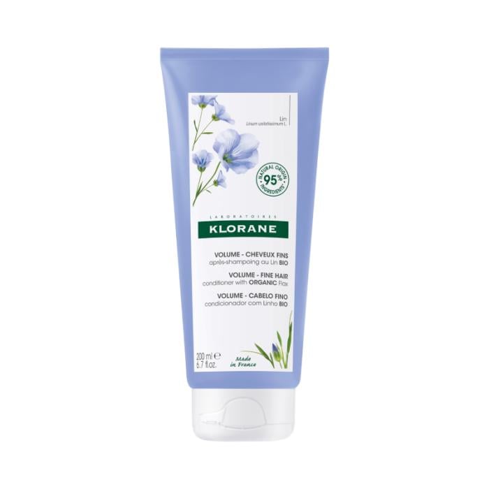 KLORANE kondicionieris ar linsēklu ekstraktu 200ml