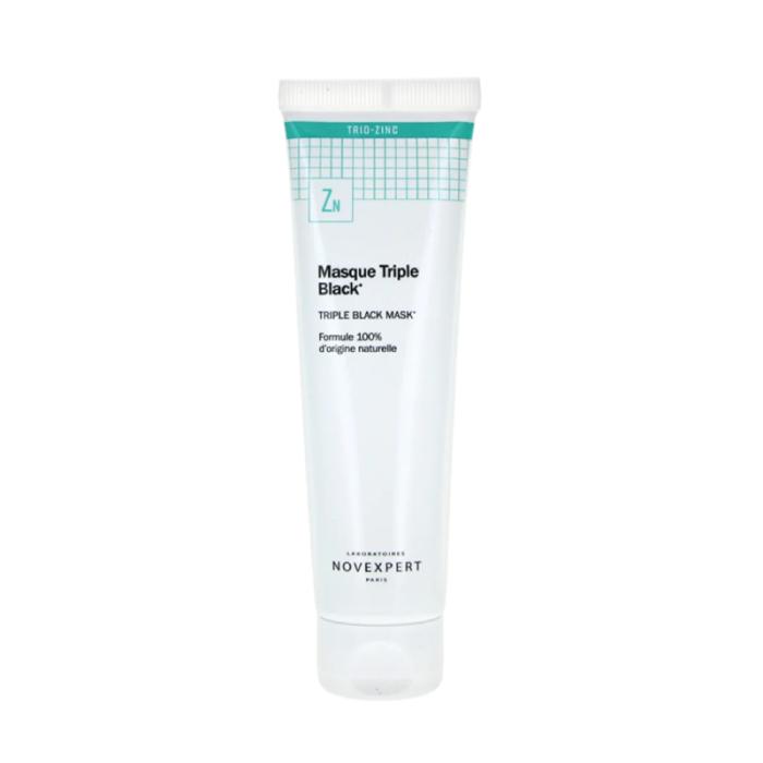 NOVEXPERT Trio-Zinc Triple Black attīroša sejas maska 70g