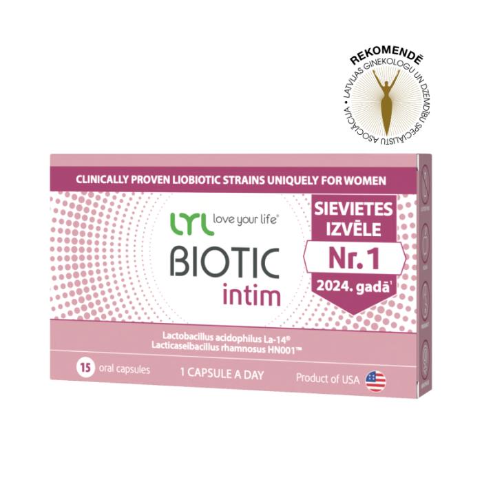 LYL BIOTIC intim, kapsulas, N15