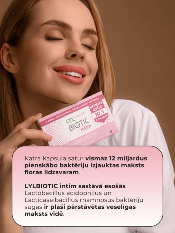 LYL BIOTIC intim, kapsulas, N15