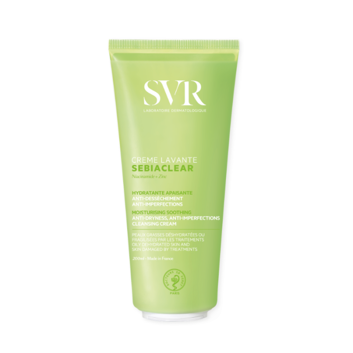 SVR Sebiaclear Crème Lavante krēmveida mazgāšanas līdzeklis 200 ml