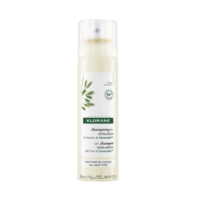 KLORANE sausais šampūns ar auzām un keramīdu 150ml