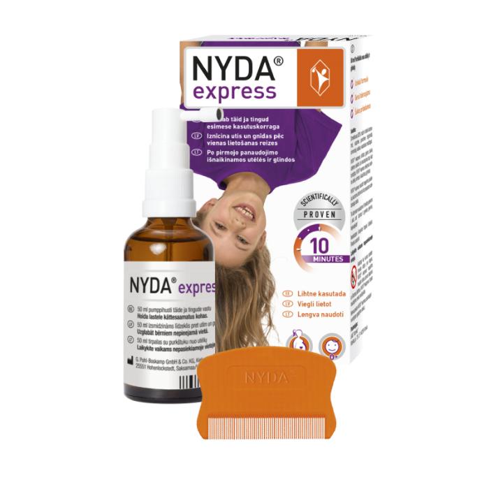 NYDA Express šķīdums 50 ml