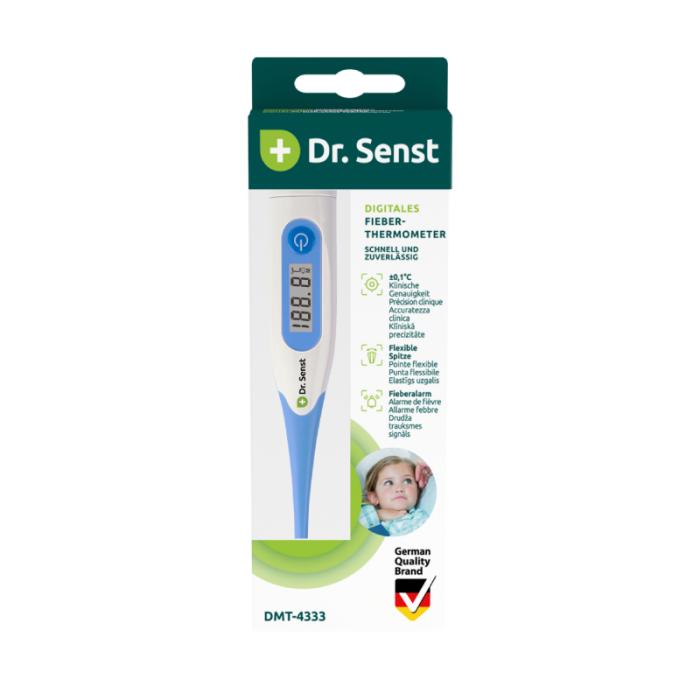 DR. SENST Medicīniskais termometrs ar elastīgu uzgali DMT-4333