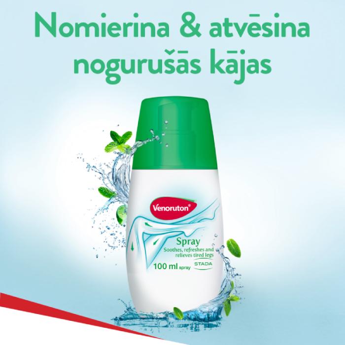 VENORUTON sprejs nogurušām kājām 100 ml