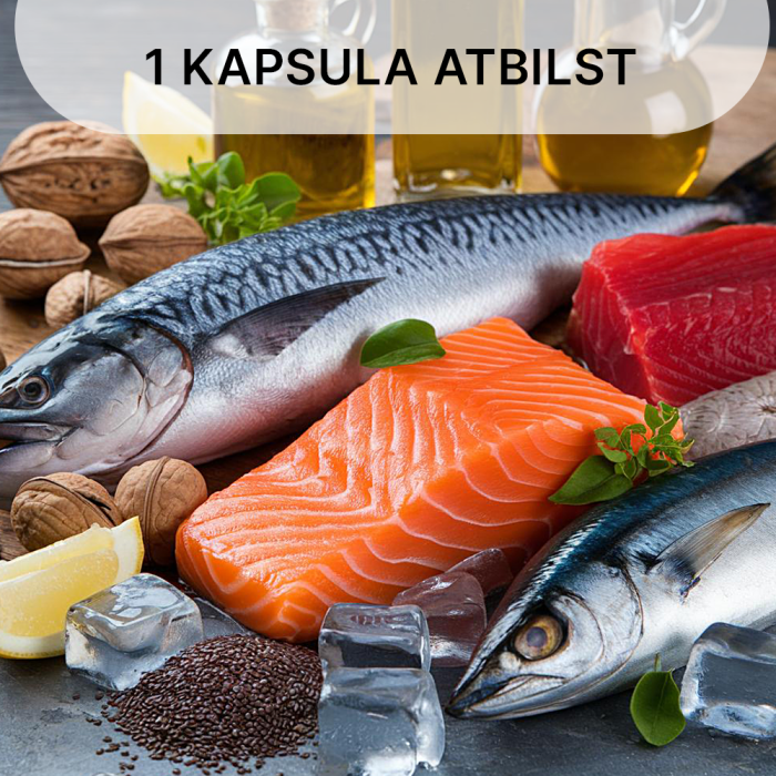 SWISS OVIT Omega-3 TG 600mg zivju eļļa kapsulas N30