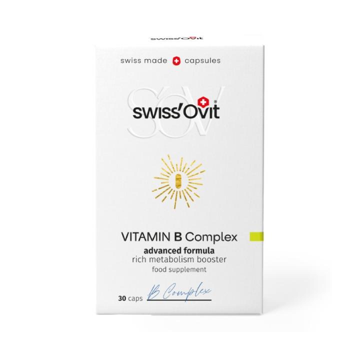 SWISS OVIT Vitamin B Complex kapsulas N30
