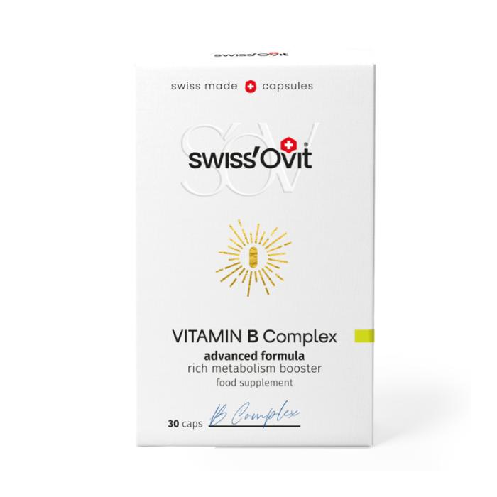 SWISS OVIT Vitamin B Complex kapsulas N30