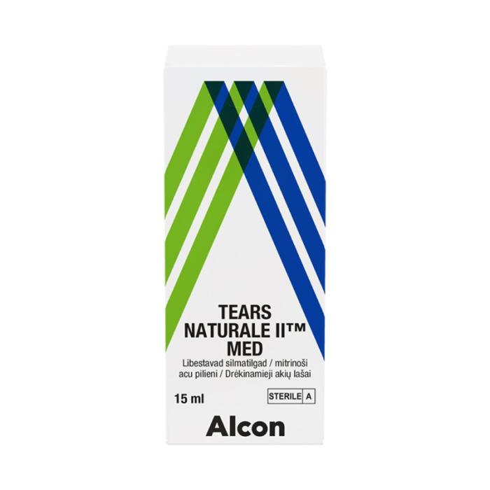 TEARS NATURALE II MED mitrinoši acu pilieni 15ml