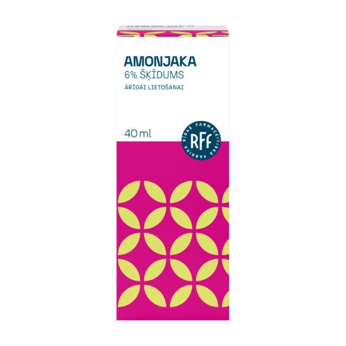 Amonjaka 6% šķīdums 40 ml