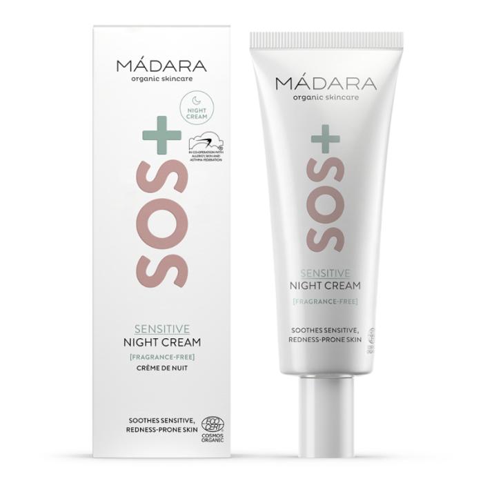 MADARA SOS+ Sensitive nakts krēms 70ml