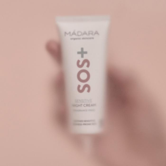 MADARA SOS+ Sensitive nakts krēms 70ml
