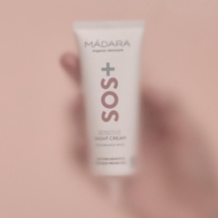 MADARA SOS+ Sensitive nakts krēms 70ml