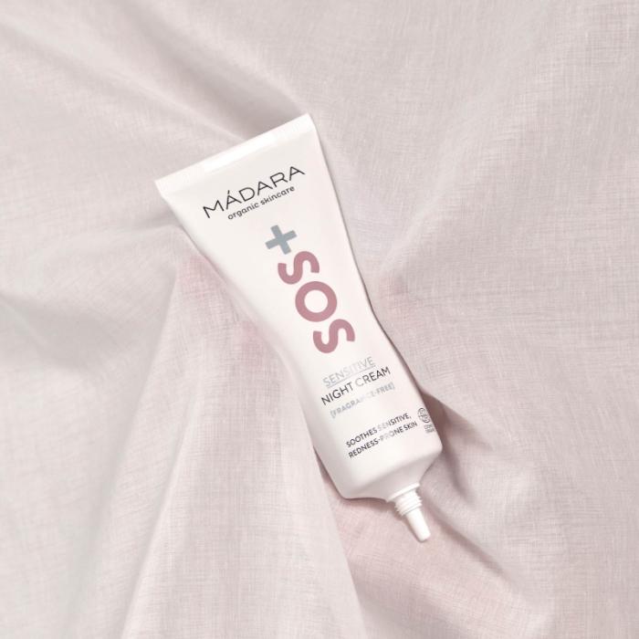MADARA SOS+ Sensitive nakts krēms 70ml