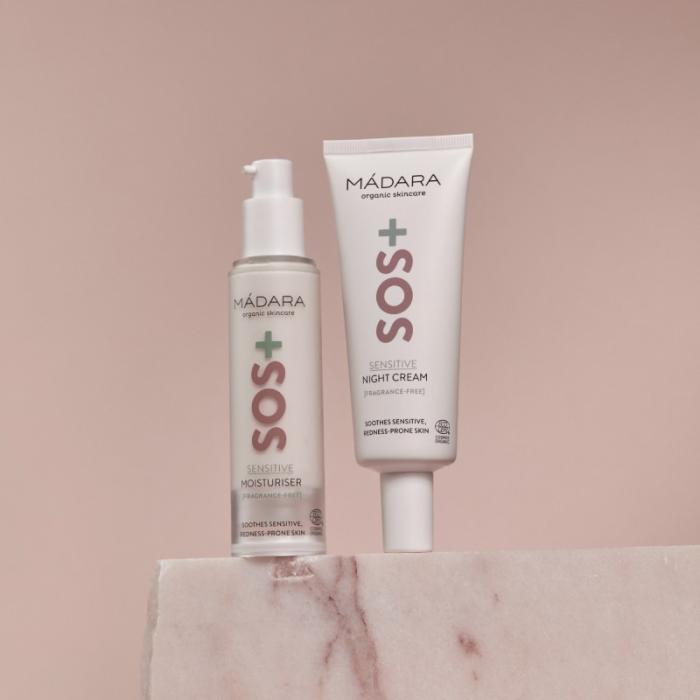 MADARA SOS+ Sensitive nakts krēms 70ml