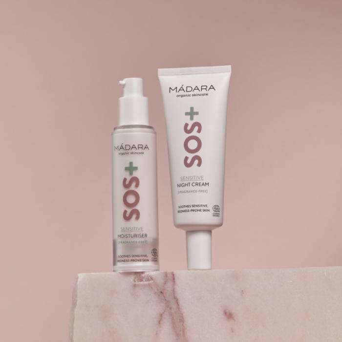 MADARA SOS+ Sensitive nakts krēms 70ml